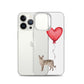 Cat with Balloon Tonkinese Clear Case for iPhone®