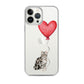 Cat with Balloon Silver Tabby Case for iPhone®