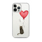 Cat with Balloon Bombay Clear Case for iPhone®