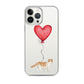 Cat with Balloon Scottish Fold Clear Case for iPhone®