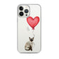 Cat with Balloon Siamese Clear Case for iPhone®