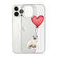 Cat with Balloon Birman Clear Case for iPhone®