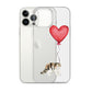 Cat with Balloon Exotic Shorthair Clear Case for iPhone®