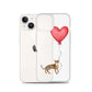 Cat with Balloon Abyssinian Case for iPhone®