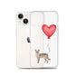 Cat with Balloon Tonkinese Clear Case for iPhone®