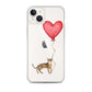 Cat with Balloon Abyssinian Case for iPhone®