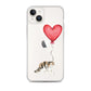 Cat with Balloon Exotic Shorthair Clear Case for iPhone®