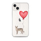 Cat with Balloon Tonkinese Clear Case for iPhone®