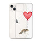 Cat with Balloon Exotic Shorthair Clear Case for iPhone®