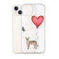 Cat with Balloon Tonkinese Clear Case for iPhone®