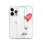 Cat with Balloon Birman Clear Case for iPhone®