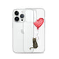 Cat with Balloon Bombay Clear Case for iPhone®