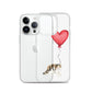 Cat with Balloon Exotic Shorthair Clear Case for iPhone®