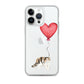 Cat with Balloon Exotic Shorthair Clear Case for iPhone®