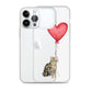 Cat with Balloon Brown Tabby Case for iPhone®