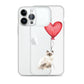 Cat with Balloon Birman Clear Case for iPhone®