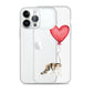 Cat with Balloon Exotic Shorthair Clear Case for iPhone®