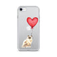 Cat with Balloon Blonde Birman Clear Case for iPhone®