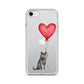 Cat with Balloon British Shorthair Clear Case for iPhone®