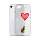 Cat with Balloon Bengal Clear Case for iPhone®