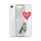 Cat with Balloon Maine Coon Clear Case for iPhone®