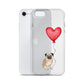 Dog with Balloon Pug Clear Case for iPhone®