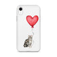 Cat with Balloon Silver Tabby Case for iPhone®