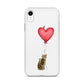 Cat with Balloon Bengal Clear Case for iPhone®