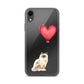 Cat with Balloon Blonde Birman Clear Case for iPhone®