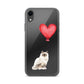 Cat with Balloon Birman Clear Case for iPhone®