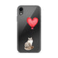 Cat with Balloon Siberian Clear Case for iPhone®