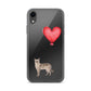 Cat with Balloon Tonkinese Clear Case for iPhone®