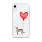 Cat with Balloon Tonkinese Clear Case for iPhone®