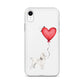 Dog with Balloon White Poodle Clear Case for iPhone®