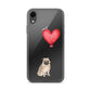 Dog with Balloon Pug Clear Case for iPhone®