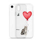 Cat with Balloon Silver Tabby Case for iPhone®