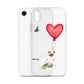 Cat with Balloon Birman Clear Case for iPhone®