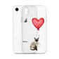 Cat with Balloon Siamese Clear Case for iPhone®