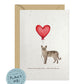 Forever isn't Long, Tonkinese Anniversary Card