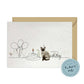 Siamese Birthday Cat Card