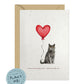 Forever isn't Long, British Shorthair Card - Anniversary