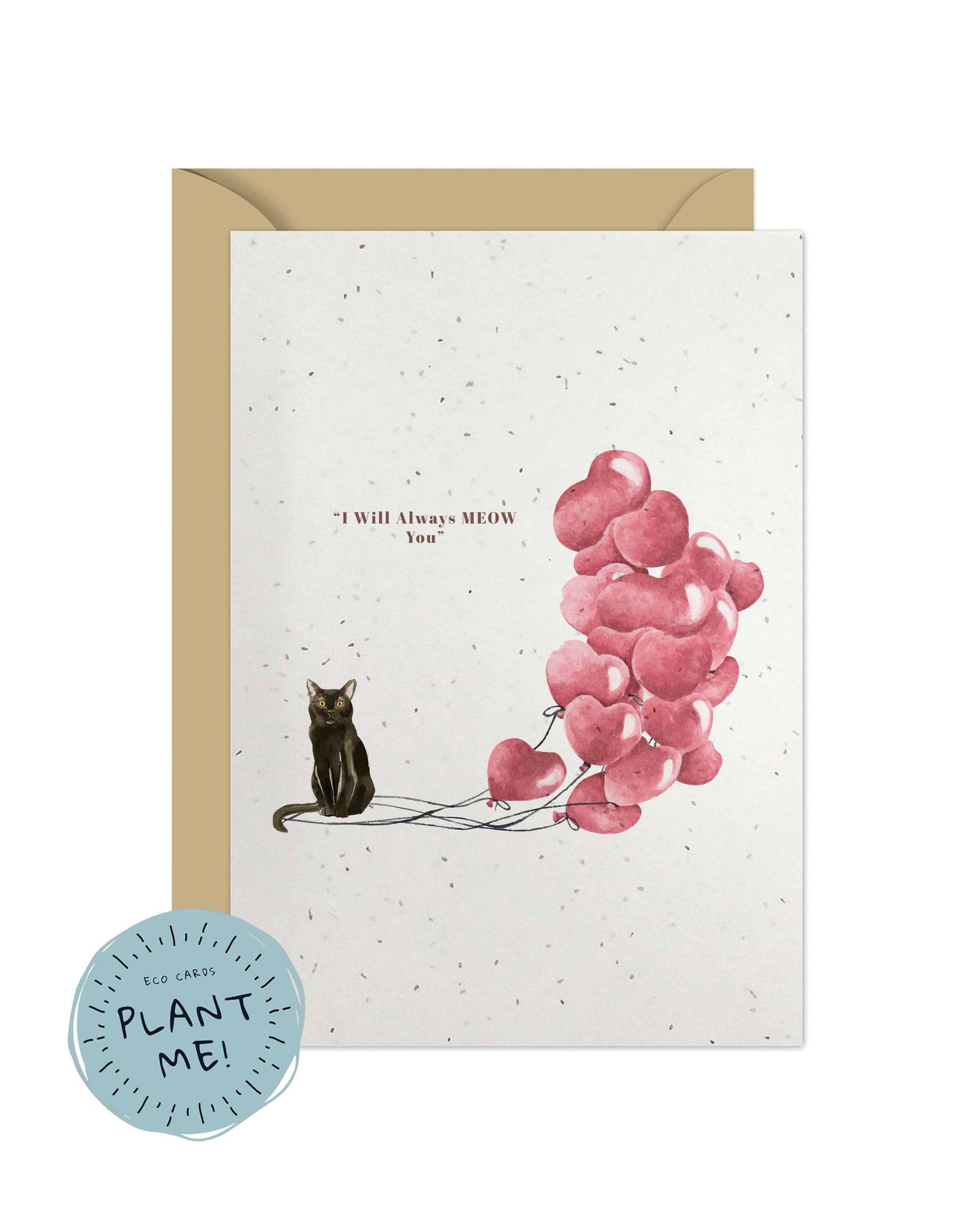 I will always MEOW You, Bombay Valentine's Card