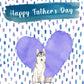 Siberian Husky Dog Father's Day Card