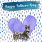 Scottish Terrier Father's Day Card