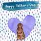 Newfoundland Dog Father's Day Card