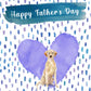 Labrador Retriever Dog Father's Day Card