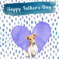 Jack Russell Dog Father's Day Card