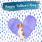 Brittany Dog Father's Day Card