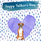 Boxer Dog Father's Day Card