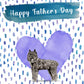 Bouvier des Flandres Dog Father's Day Card